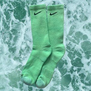 Nike Everyday Custom Green Crew Socks